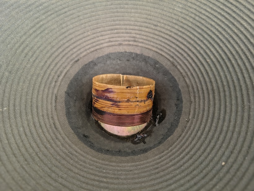 Réparation bobine mobile vintage suspension Nantes (44 – Loire‑Atlantique)